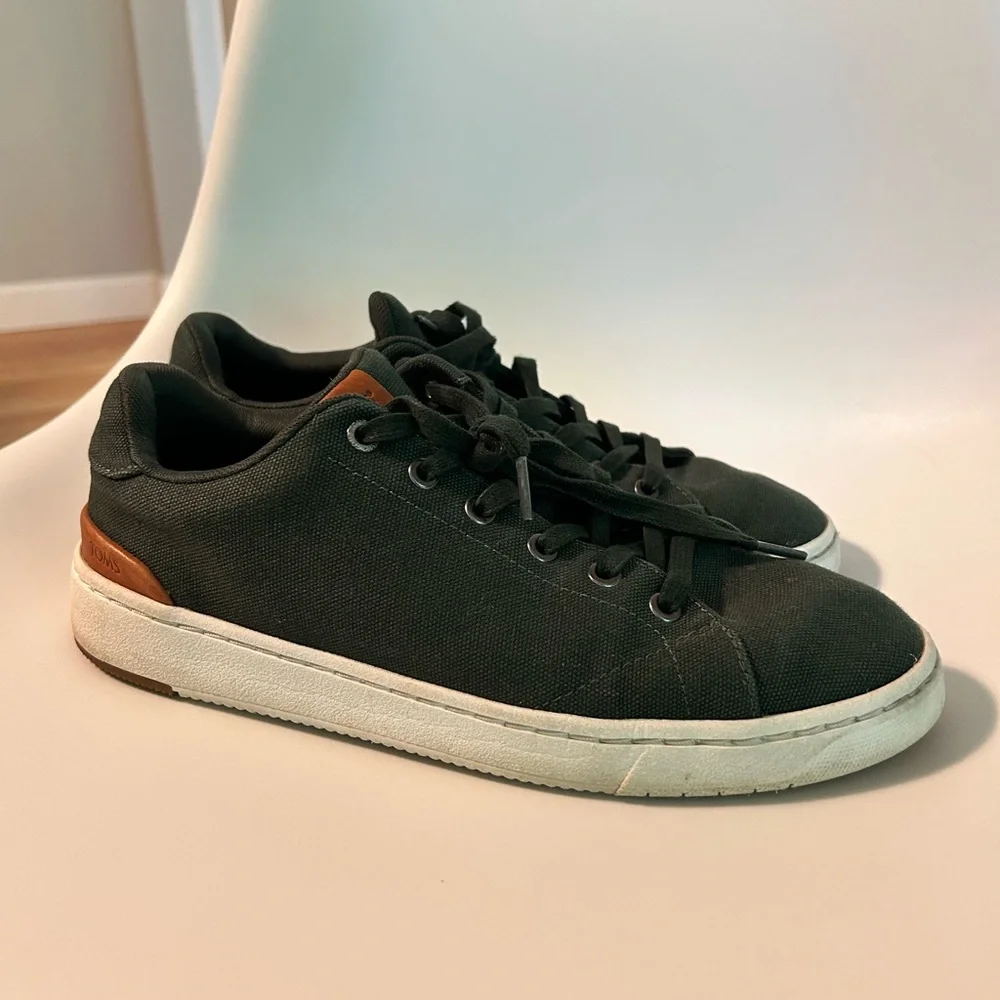 Toms Forest Green TRVL Lite 2.0 Men's Sneakers sz 9 - Picture 7 of 9